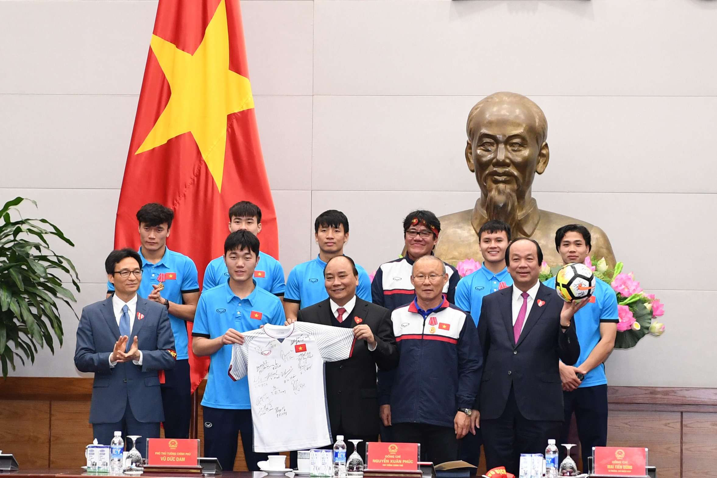 Thủ tướng Nguyễn Xuân Phúc: Đội tuyển U23 chưa vô địch nhưng đã chinh phục hơn 90 triệu trái tim Việt Nam